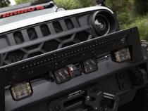 Go Rhino Blackout Series Lights Pair of 3x3 Cube LED Spot Light Kit Black Go Rhino