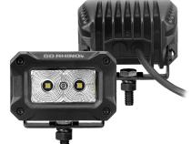 Go Rhino Bright Series Lights Pair of 3x2 Rectangle LED Flood Light Kit Black Go Rhino