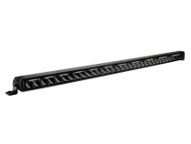 Go Rhino Blackout Combo Series Lights 31.5 Inch Single Row LED Light Bar With Amber Lighting Black Go Rhino