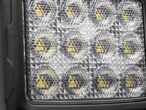Go Rhino Bright Series Lights 5 Inch Rectangle Single LED Spot Light Kit Black Go Rhino