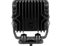 Go Rhino Bright Series Lights 5 Inch Rectangle Single LED Spot Light Kit Black Go Rhino