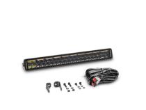 Go Rhino Blackout Combo Series Lights 21.5 Inch Double Row LED Light Bar With Amber Lighting Black Go Rhino