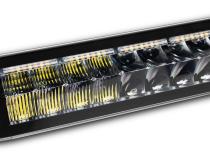 Go Rhino Blackout Combo Series Lights 32 Inch Double Row LED Light Bar With Amber Lighting Black Go Rhino