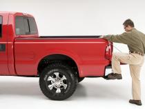 BedStep Retractable Bumper Step For 1999-2016 Ford F-250/F-350/F-450 AMP Research