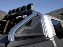Sport Bar 2.0 for Full Sized Trucks Polished Stainless Steel 2007-2021 Toyota Tundra 2009-2024 Dodge Ram 1500/2500/3500 Go Rhino