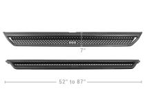 Dominator Xtreme D1 SideSteps With Mounting Bracket Kit Textured Black 2019-2026 Sierra 1500 2020-2026 Sierra 2500/3500 HD Go Rhino