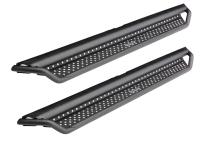 Dominator Xtreme D1 SideSteps With Mounting Bracket Kit Textured Black 2015-2026 Ford F-150/ F-250/F-350 Go Rhino