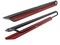 Dominator Xtreme D1 SideSteps With Mounting Bracket Kit Textured Black 2015-2026 Ford F-150/ F-250/F-350 Go Rhino