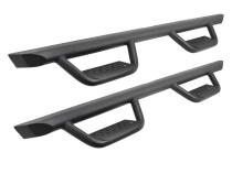Domintator Extreme D2 Side Steps With Mounting Brackets Textured Black 1999-2016 Ford F-250/F-350 Extended Cab Go Rhino