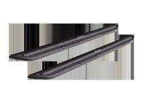 Dominator Xtreme DS SideSteps Boards Only Textured Black 2007-2026 Jeep Wrangler For 2015-2025 Ford F-150 2017-2026 Ford F-250/F-350 2018-2018 Jeep Wrangler JK Go Rhino