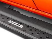 Dominator Xtreme DSS Side Steps with Rocker Panel Mounting Bracket Kit Textured Black For 2015-2025 Ford F-150 2017-2026 Ford F-250/F-350 Go Rhino