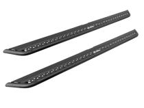 Dominator Xtreme DSS SideSteps With Mounting Bracket Kit Textured Black 1999-2016 Ford F-250/F-350 2026-2026 Sierra 1500/2500/3500 HD Go Rhino