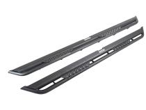 Dominator Xtreme DT Side Steps with Mounting Bracket Kit Textured Black 1999-2016 Ford F-250/F-350 2026-2026 Sierra 1500/2500/3500 HD Go Rhino