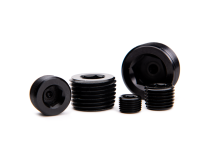 1/8 Inch NPT Hex Socket Plug Black Fleece Performance