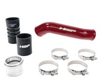 HSP Replacement Hot Side Tube For 2011-2022 Ford Powerstroke F250/350 6.7 Liter-Silk Stain Black