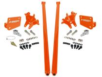 HSP Traction Bars For 2011-2017 Ford Powerstroke 6.7 Liter F350 DRW Extended Cab Short Bed-Flag Red