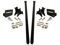 HSP Traction Bars For 2017.5-2022 Ford Powerstroke 6.7 Liter F250 Crew Cab Long Bed Kingsport Grey