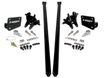 HSP Traction Bars For 2017.5-2022 Ford Powerstroke 6.7 Liter F350 SRW Regular Cab Long Bed-Ink Black