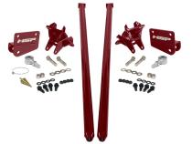 HSP Traction Bars For 2017.5-2022 Ford Powerstroke 6.7 Liter F350 SRW Crew Cab Long Bed-Illusion Cherry