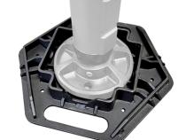El Gato EG1 Base Plate Accessory for Go Rhino's El Gato EG1 Hydraulic High-Lift Recovery Jack (XG-RJ50010B) Go Rhino