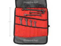 Xventure Gear Wrench Roll Small Textured Black Go Rhino
