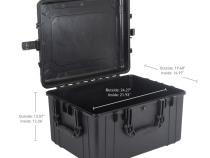 Xventure Gear Hard Case With Foam X Large Box 25 Inch Textured Black Go Rhino