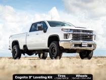3-Inch Elite Leveling Kit with Fox 2.5 Elite Performance Series Shocks for 2020-2024 Silverado/Sierra 2500/3500 2WD/4WD Cognito