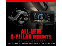 CTS3 Pillar Display Mount for 2007.5-2014 Silverado/Sierra 2500/3500 Edge Products