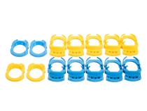 Fuel Line Retaining Clips for 11-16 Ford F250-F550 Powerstroke - 14 Pack Fleece Performance